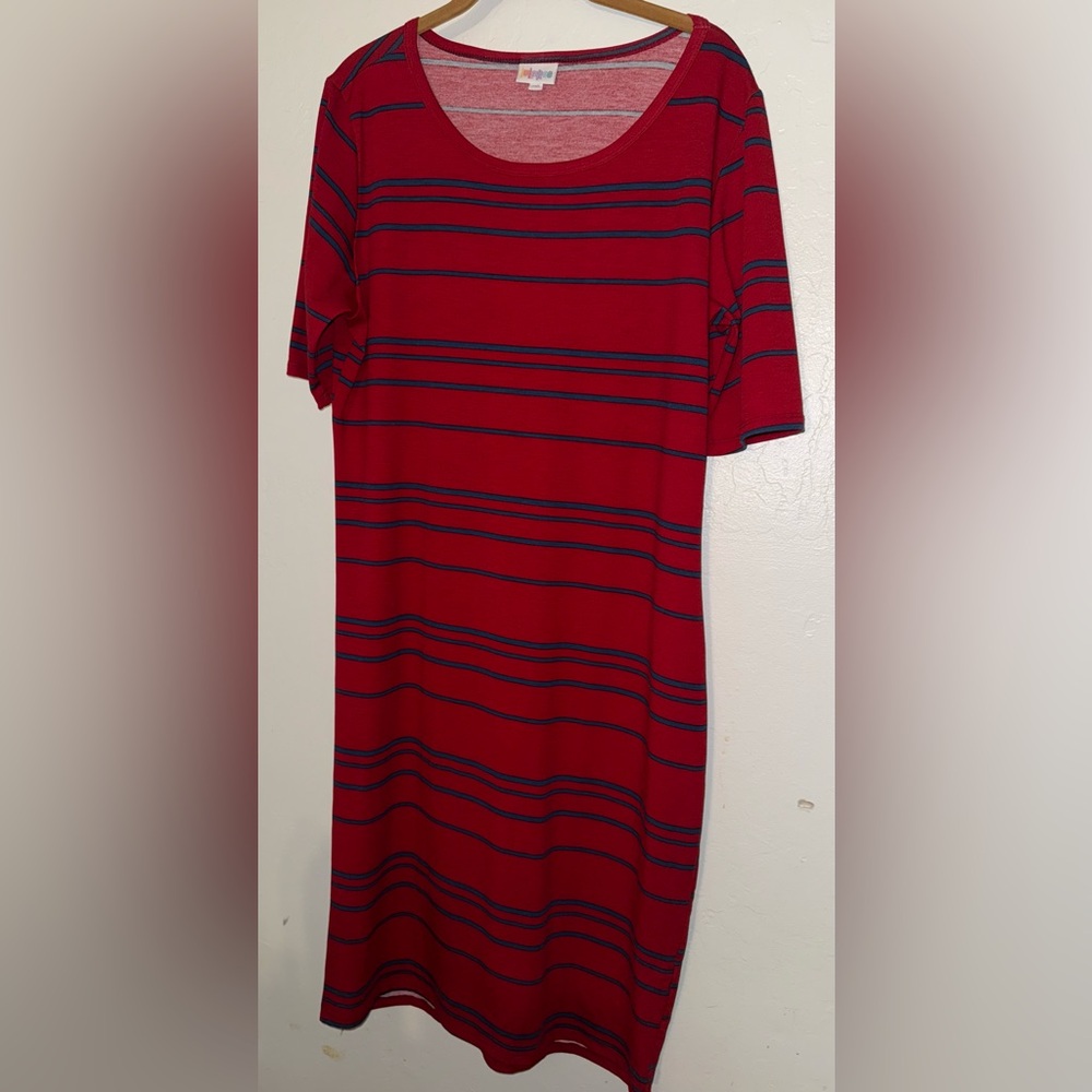 LuLaRoe Julia Fitted dress NWOT